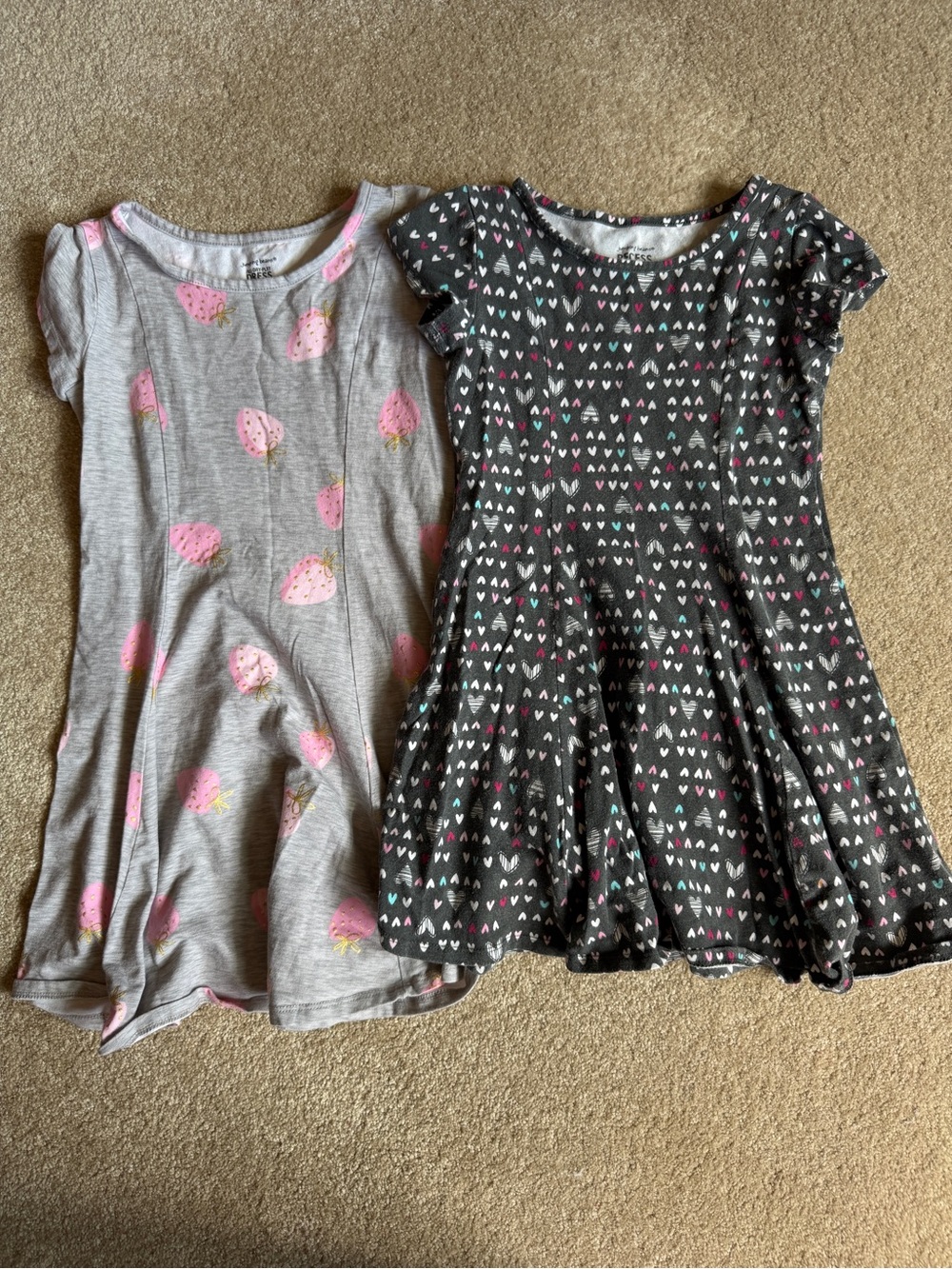 Pair of 2 Jumping Bean Dresses.